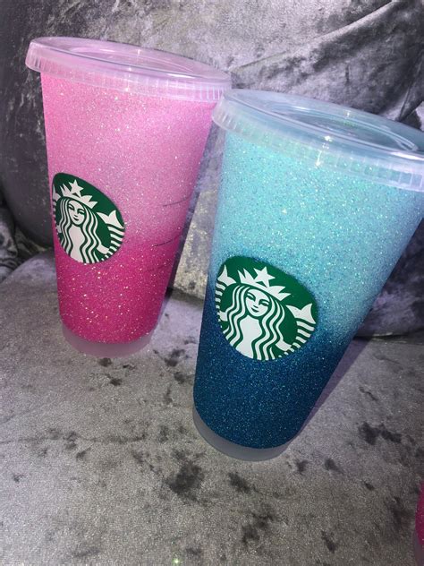 Glitter Sparkle Reusable Starbucks Cup Etsy