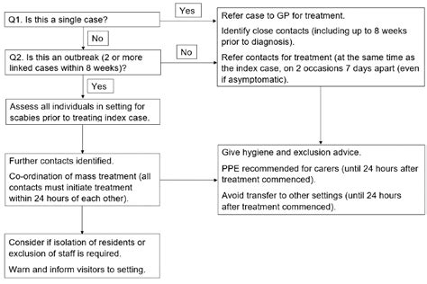 Ukhsa Guidance On The Management Of Scabies Cases And Outbreaks In Long Term Care Facilities And