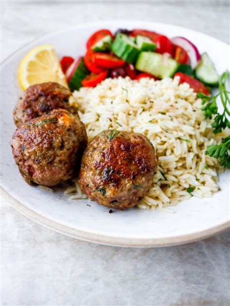 Easy Greek Meatballs