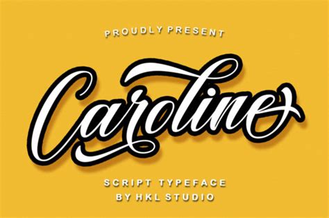 Caroline Font By Hkl Studio · Creative Fabrica