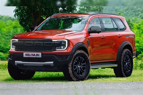 Next Gen Ford Everest Raptor Unofficial Renders Look Promising