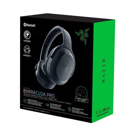 Razer Barracuda Pro Wireless Gaming Headset With Hybrid Anc Rz04 03780100 R3m1