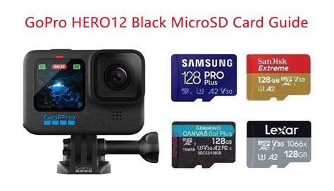 Best MicroSD Cards For GoPro HERO12 Black Camera Times