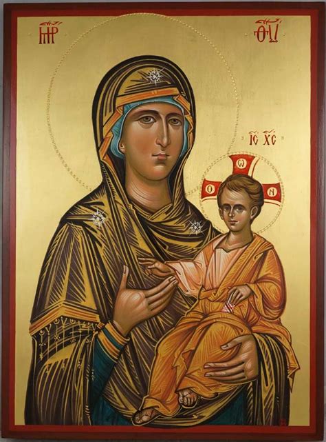 Theotokos Hodegetria Orthodox Icon BlessedMart Orthodox Icons Icon