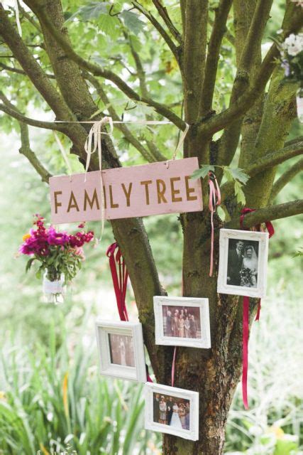 22 Cute Family Tree Ideas For Your Wedding Decor - Weddingomania