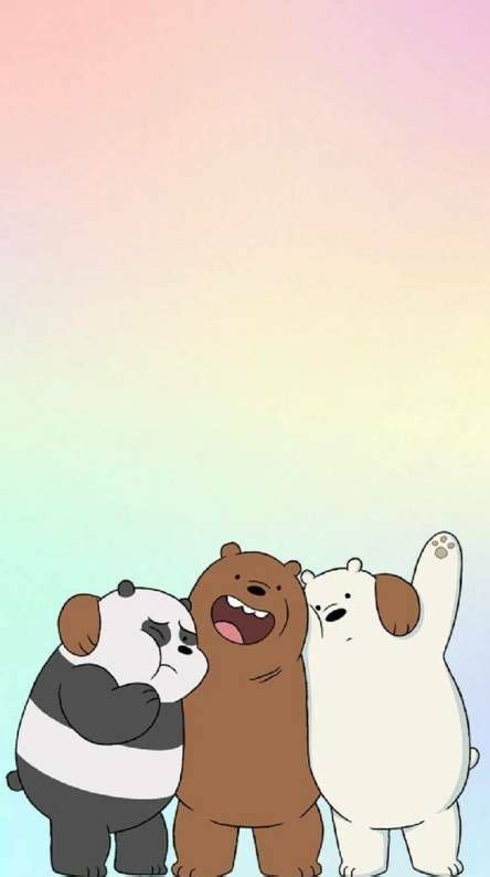 Wir nackten Bären iPhone Hintergrundbild we bare bears wallpaper We