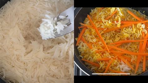 Come Cucinare Riso Basmati E Riso Basmati Con Curcuma YouTube