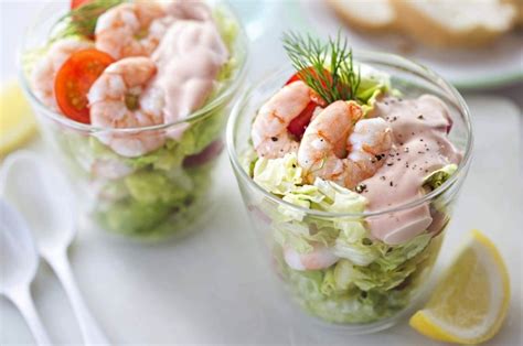 Receta de Cóctel de gambas fácil y refrescante ABCdeRecetas