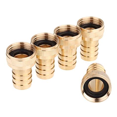 Ltwfitting Brass 3 4 Barb X 3 4 Fht Hose Repair Connector Garden Hos