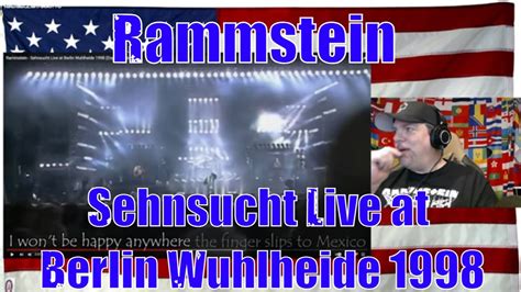 Rammstein Sehnsucht Live At Berlin Wuhlheide 1998 English Lyrics