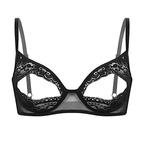 TiaoBug Damen Sexy Dessous Erotik BH Bra Frauen Reizvolle Oberteil