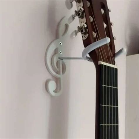 Suporte De Parede Clave De Sol Para Violão Guitarra a partir de R 15 17