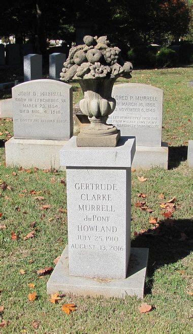 Gertrude Clarke Murrell Howland 1910 2016 Mémorial Find a Grave