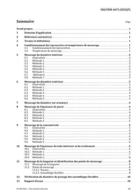 ISO 4671 2022 Rubber And Plastics Hoses And Hose Assemblies Methods