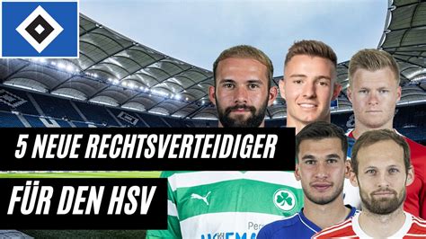 5 Rechtsverteidiger für den HSV YouTube