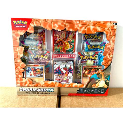 Pokemon Charizard Ex Premium Collection Box Shopee Malaysia