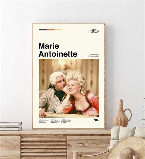 Marie Antoinette Poster Marie Antoinette Movie Poster Minimalist