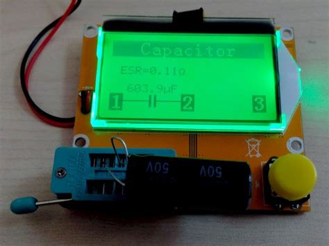 Прибор проверки транзисторов Маркуса Marcus ATmega328