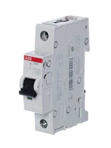 Купить Выключатель автоматический модульный 1п C 10А 6кА S201 C10 ABB ...