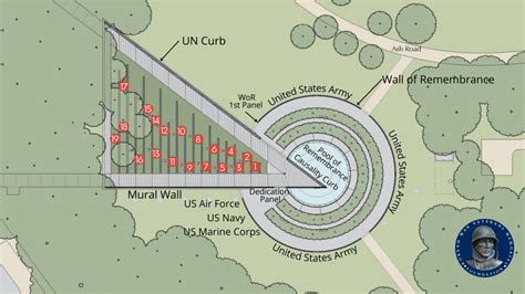 Memorial Map Korean War Veterans Memorial Foundation