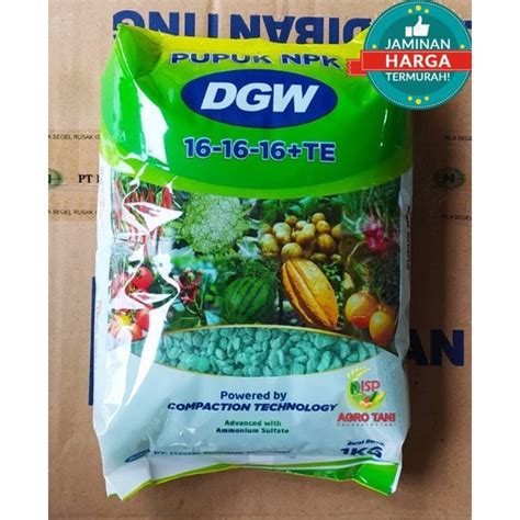 Jual Npk Dgw Te Kg Original Pccc Shopee Indonesia