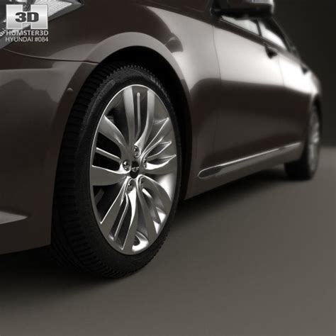 Hyundai Genesis Dh With Hq Interior 2014 3d Model 399 3ds C4d