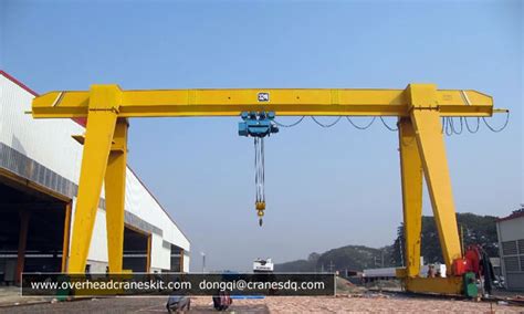 Single Girder Electric Hoist Gantry Crane