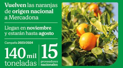 Mercadona Aumenta Un 10 Su Volumen De Naranja Andaluza