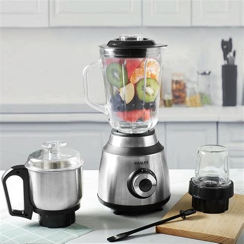 Chopper Blender Idealife Glass Electric Blender Set