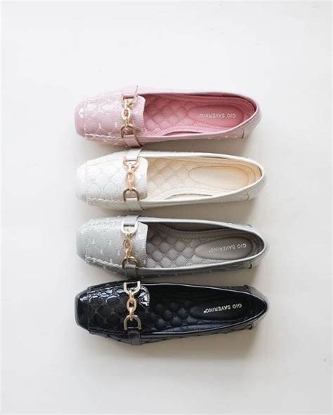 Gio Saverino Sepatu Wanita Flat Shoes Paris Terbaru Lazada Indonesia