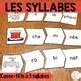 French Syllables Puzzles Les syllabes Casse tête de 3 syllabes