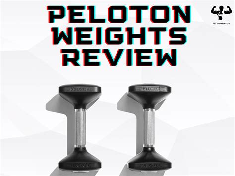 Peloton Weights Review – FitDominium