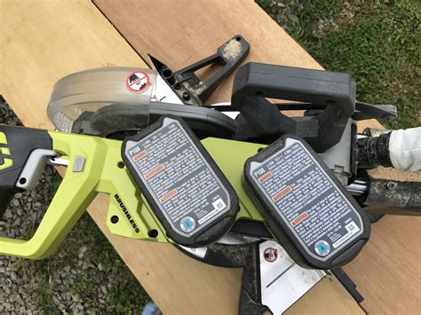 Ryobi Cordless Sliding Miter Saw Review One Plus One Equals 36