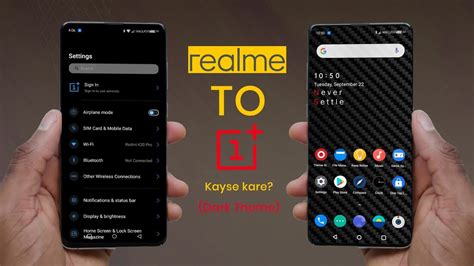 Oxygenos Dark Edition Theme For Realme Ui And Coloros Dark