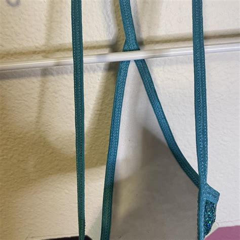 Blue Sparkling Bikini Set Bikini Bikinitop Depop