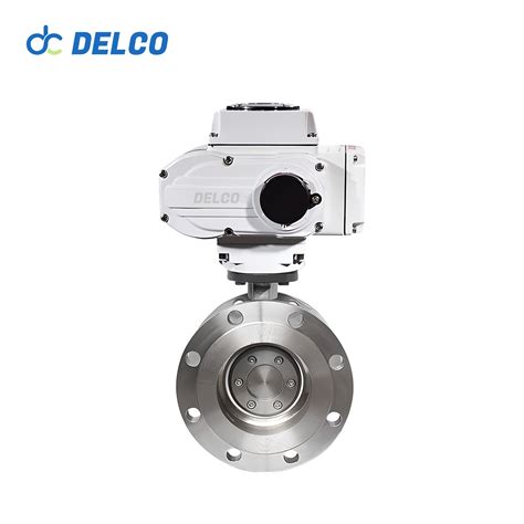 Metal Seal Motorized Flange Butterfly Valves