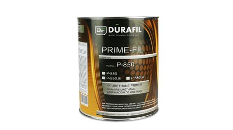 Durafil P 850 Prime Fil 2k High Build Urethane Primer Rapid Drying 1