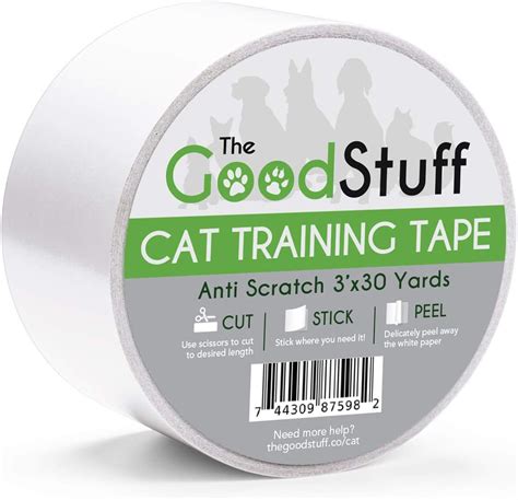 Best sticky paws cat scratch strips roll tape anti scratch training ...