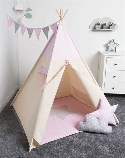 Zestaw Tipi El Namiot Pink Pakamera Pl