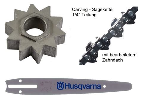 Carving Holzschnitzen Umr Stsatz Husqvarna El Kettens Ge