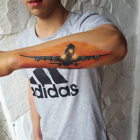 The Most Amazing 100 Plane Tattoo Pictures 2019 Best Tattoo Ideas