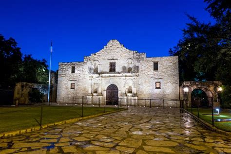 The Historic Alamo Mission In San Antonio Texas Stock Image Image Of