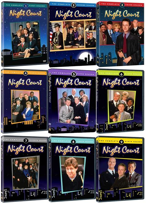 Night Court Complete Series Seasons 1 9 DVD Set Bundle Collection