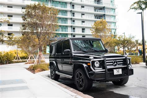 2017 Mercedes-Benz G550 – Black | MVP Miami Exotic Rentals