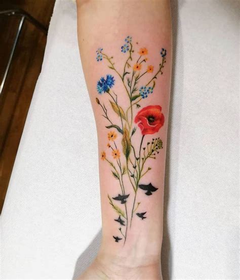 50 Coolest Wildflower Tattoo Ideas [2024 Inspiration Guide ...