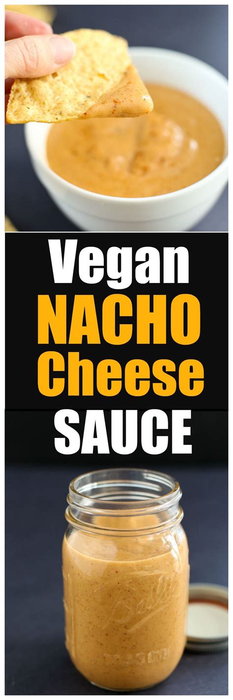 10 Minute Vegan Nacho Cheese Sauce Via Maryea Flaherty Vegan Nachos