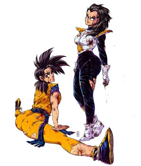 Goku Y Vegeta Se Vuelven Mujeres En Esta Sexualizada Ilustraci N