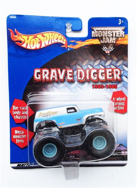 Bol Hot Wheels Monster Jam Truck Grave Digger Zilver Hot Sex Picture