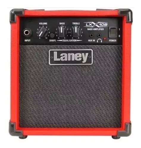 Amplificador Laney LX LX10B Transistor Para Bajo De 10W Color Rojo 100V