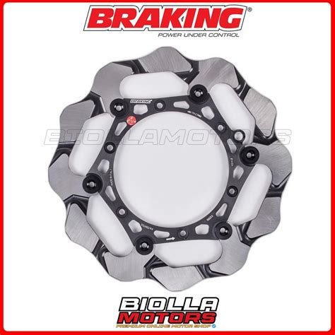 By4124 Disco Freno Anteriore Sx Braking Ktm Exc F 450 2024 Wave Flot